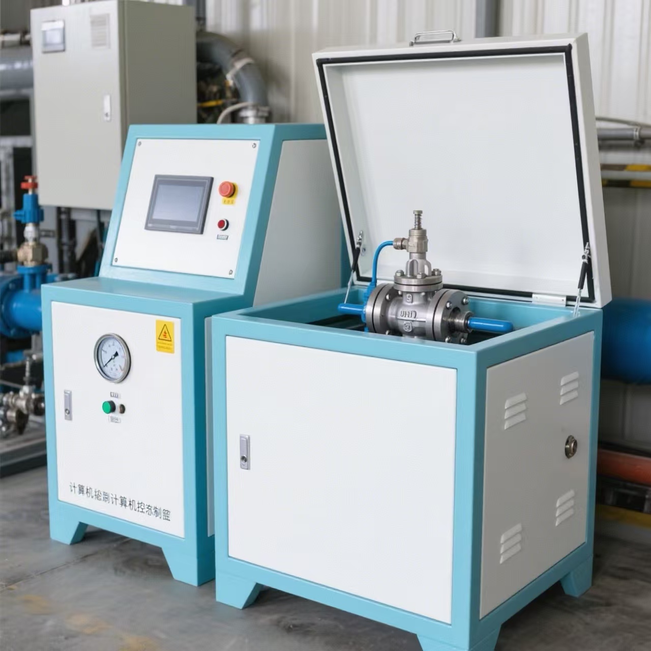 <b>計算機控製閥門水壓測試係統</b>